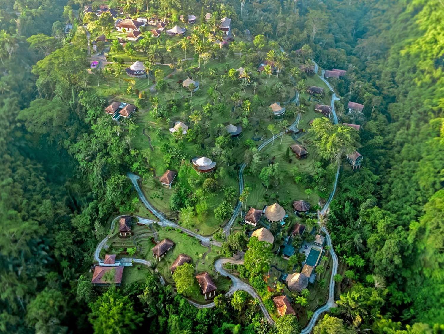 Bagus Jati Health & Wellbeing Retreat Hotel Тегалаланг Екстериор снимка
